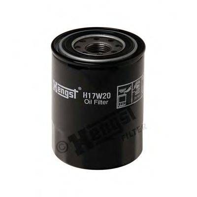 Фільтр масляний двигуна (вир-во Hengst) HENGST FILTER H17W20 на NISSAN PULSAR III (N14)