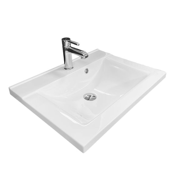 Раковина накладна Adamant QUANTO, прямоугольная (4824296206101)