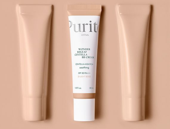 BB-крем с экстрактом центеллы Purito Cica Clearing BB Cream регенерирующий — №21 Light Beige (30 мл) | Зображення 1