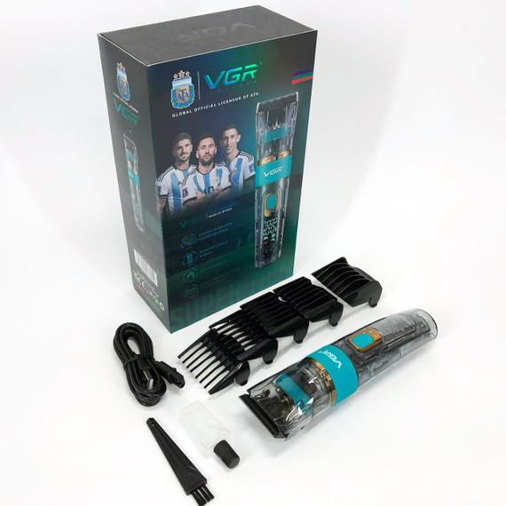 Окантовочная машинка для стрижки аккумуляторная, Машинка для стрижки волос мощная WR-17 | Зображення 6