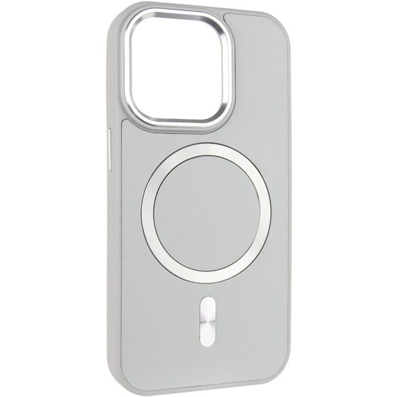 Кожаный чехол SnapCase with MagSafe для Apple iPhone 11 Pro Max (6.5") Grey