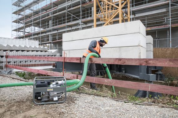 Мотопомпа Karcher для брудної води бензинова WWP 45, 45м3/год, 36кг (1.042-210.0) | Зображення 4