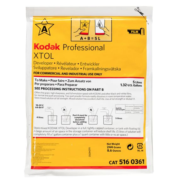 Проявитель для пленки KODAK XTOL 5 L.
