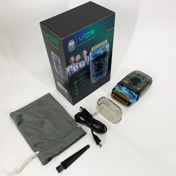 Мужская беспроводная электрическая бритва VGR, Электробритва для идеального бритья MJ-59 | Зображення 7