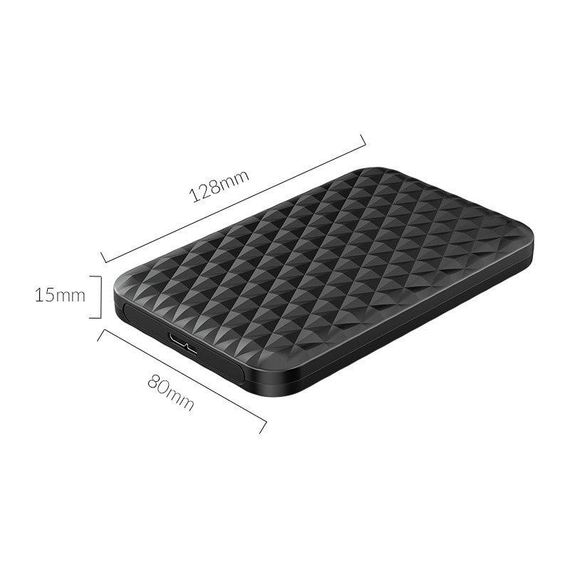 Внешний карман Orico для HDD 2.5" 2520U3-BK-EP - Black | Зображення 2