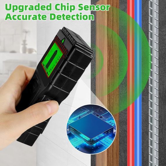 Детектор скрытой проводки, Детектор стоек, Детектор гвоздей | Зображення 2