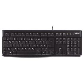 Клавіатура Logitech Keyboard K120 EOM UKR Black