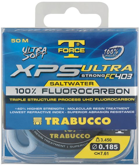 Флюорокарбон Trabucco T-Force XPS Ultra Strong FC 403 Saltwater 50m 0.104mm 1.56kg