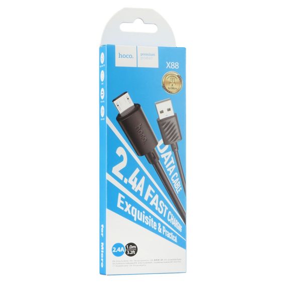 USB Hoco X88 Gratified Micro 2.4A | Зображення 4