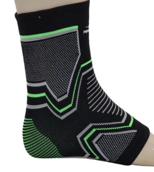 Бандажі на гомілкостоп PowerPlay 4100 Чорні L/XL (пара) (PP_4100_L/XL_Black) | Зображення 5