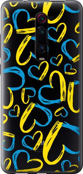 Чехол на Xiaomi Mi 9T Pro Сердца UA "5292u-1698-17620"