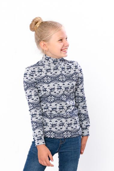 Водолазка для дівчинки Носи своє 110 Сірий (p-12260-136320)