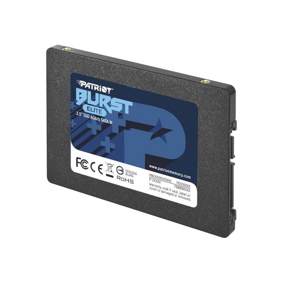 Накопитель SSD 2.5&quot; 1.92TB Burst Elite Patriot (PBE192TS25SSDR) | Зображення 1