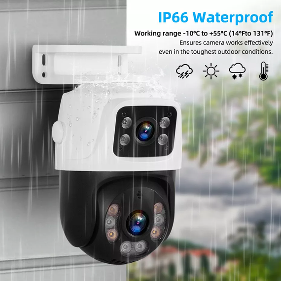 Комплект видеонаблюдения проводной с просмотром через 3G сеть DVR KIT 4ch металл HD набор на 4 камеры с регистратором | Зображення 5