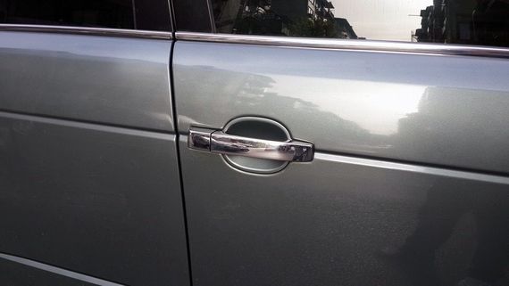 Накладки на ручки (4 шт, нерж) для Range Rover III L322 2002-2012рр