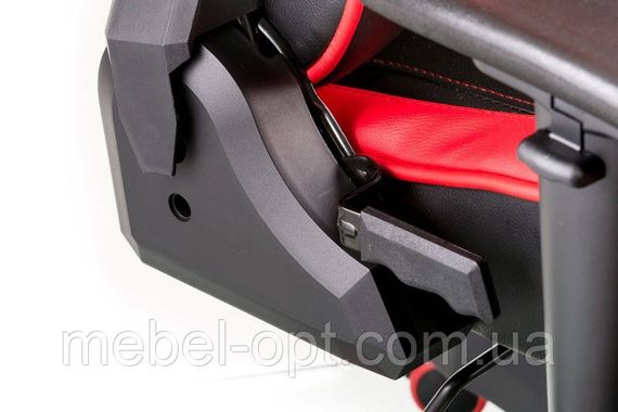 Геймерське крісло еxtremе Racе black — rd, з поперековим валиком і подушкою підголівником | Зображення 7