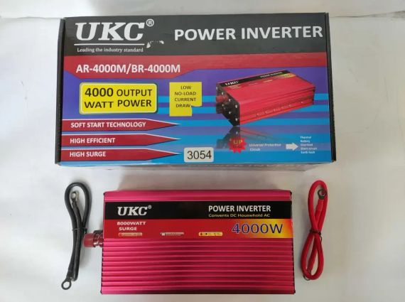 Перетворювач напруги Power Inverter 4000W з 12V на 220 | Зображення 2