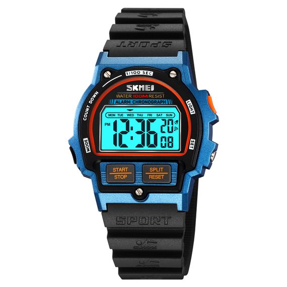 Годинник наручний Skmei 2263BKBU Black-Blue | Зображення 1