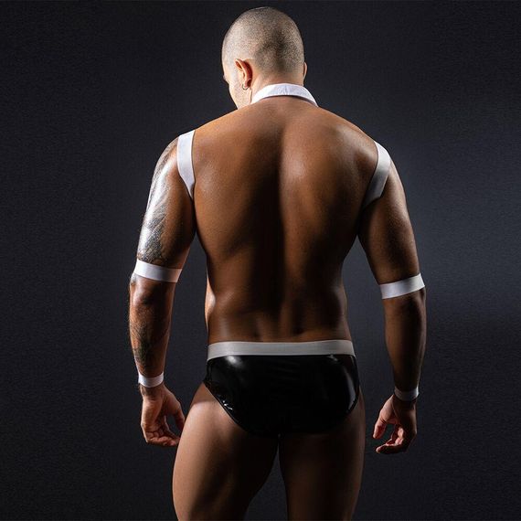 Мужской эротический костюм официанта JSY 9139 One Size Sex Aura | Зображення 4