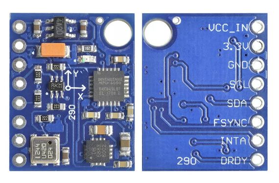 Модуль датчиків GY-87 із барометром BMP180 гіроскопом MPU6050 Diymore | Зображення 2