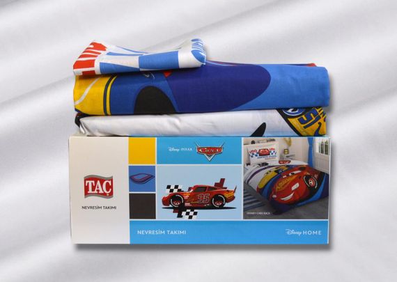 Постельное белье TAC Disney 160×220 см Cars Race | Зображення 4