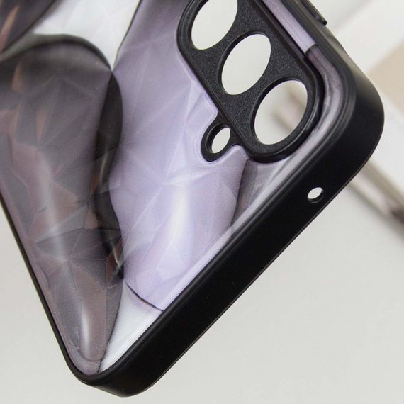 TPU+PC чехол Prisma BubbleGum для Samsung Galaxy S24 FE 3D Grey | Зображення 7