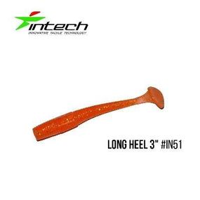 Силіконова приманка, Їстівний силікон Intech Інтеч Long Heel 3 "8 шт IN51