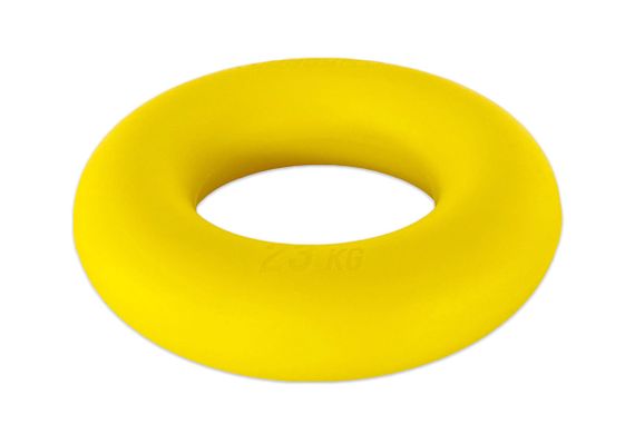 Еспандер кистьовий кільце EasyFit Ring тренажер для рук 23 кг Жовтий (EF-1904-50)