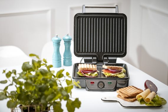 Електрогриль контактний Mesko MS 3050, 2500 Вт, розкриття 180°, регулювання температури | Зображення 8