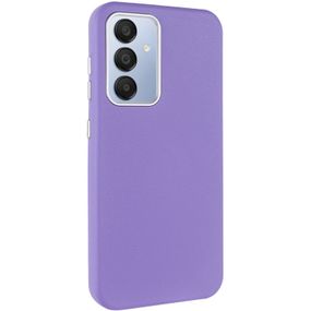 Кожаный чехол Leather Case Metal Buttons для Samsung Galaxy S24+ / S25+ Light Purple