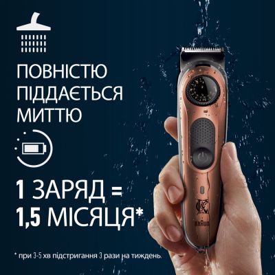 Триммер Gillette King C. Beard Trimmer Pro Для бороды (8700216659659) | Зображення 6