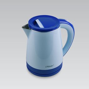 Електрочайник Maestro MR-037-BLUE, 1.2 л, 1600 Вт, з подвійними стінками