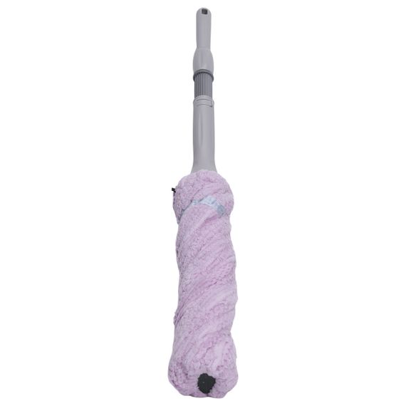 Швабра телескопічна для миття підлоги універсальна мотузкова швабра з самовіджимом для прибирання Фіолетовий HP-35015-13V | Зображення 2