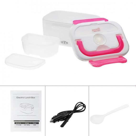 Ланч-бокс с подогревом Lunch Box(12V). CR-807 Цвет: серый