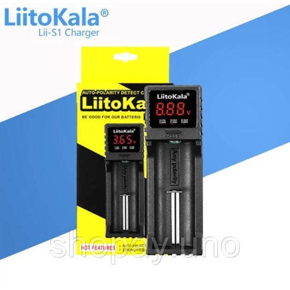 Зарядний пристрій LiitoKala Lii-S1 battery charger, Зарядка для акумулятора, батареї GT-97 | Зображення 1