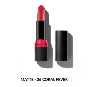 Увлажняющая матовая губная помада Avon "Ультра" 26М Медный коралл  (26М Coral Fever) 3,6г