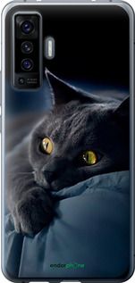 Чохол на Vivo X50 Димчастий кіт "825u-1955-2448"