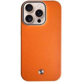 Чехол PC+Leather SGP with MagSafe для Apple iPhone 16 Pro (6.3")