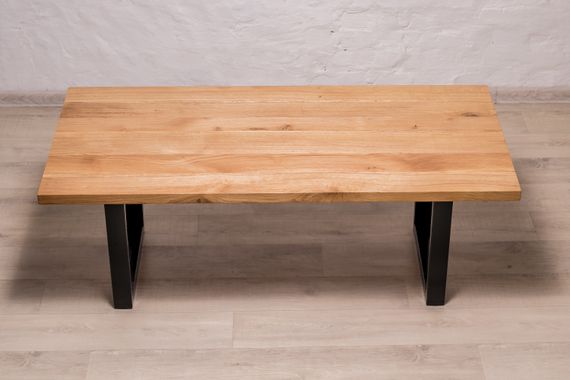 Кофейный маленький столик EcoWalnut с прямоугольными краями M (дуб) | Зображення 2