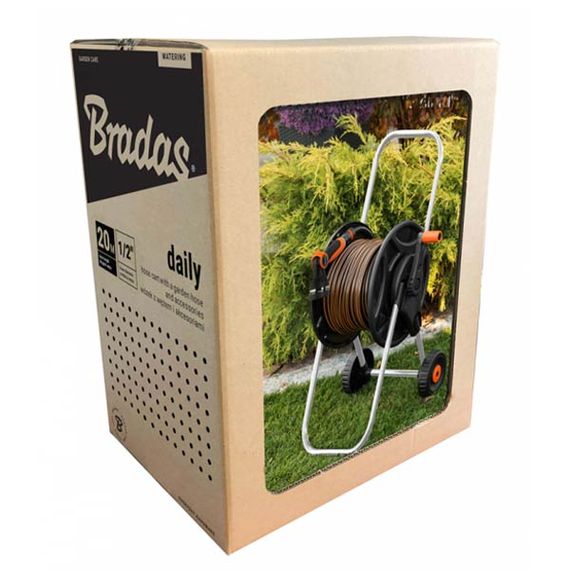 Візок для шланга Bradas BLACK LINE 1/2" 20 м ECO-AG26020SET1 | Зображення 2