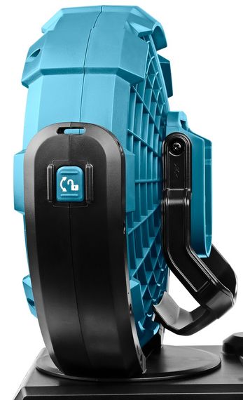 Вентилятор акумуляторний Makita DCF102Z (180 мм, 120-180 м/хв, LXT, AC, без акумуляторів та зарядного пристрою) | Зображення 7