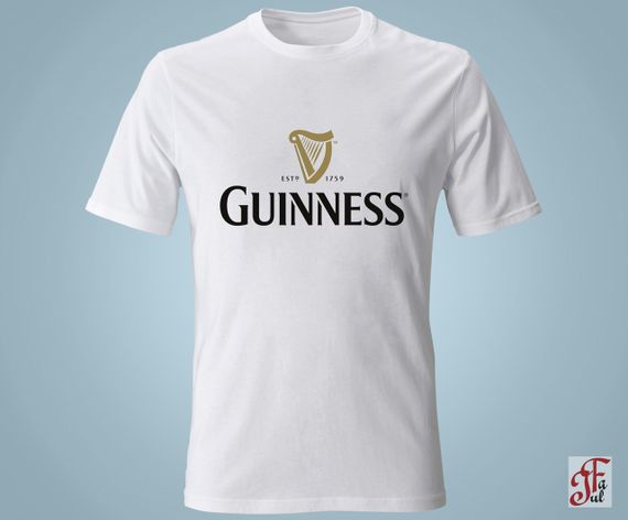 Футболка жіноча з принтом  логотип Guinness