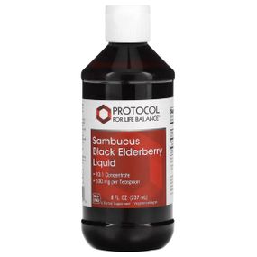 Бузина Protocol for Life Balance Sambucus Black Elderberry Liquid 237 ml /47 servings/