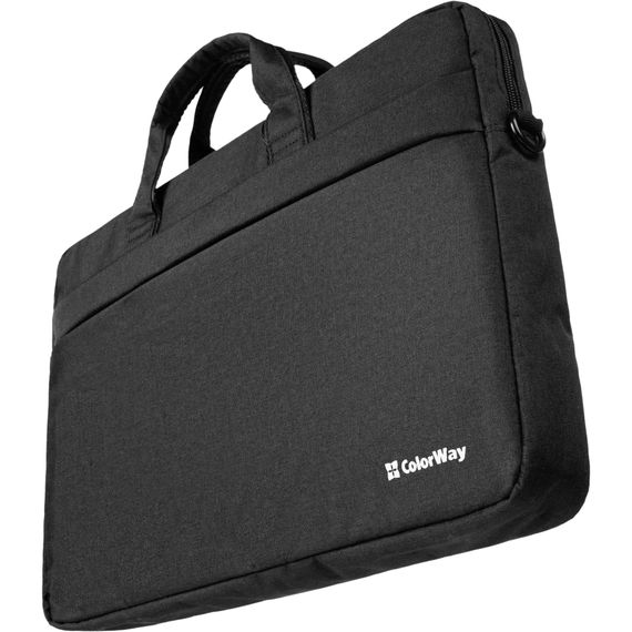 Сумка для ноутбука ColorWay 17.3" Modern Black (CW-LBM173-BK) | Зображення 2