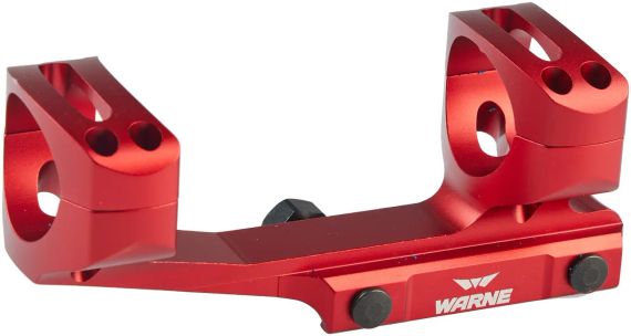 Кріплення-моноблок Warne X-Skeleton Mount. d - 30 мм. Ultra High. Weaver/Picatinny. Red | Зображення 2