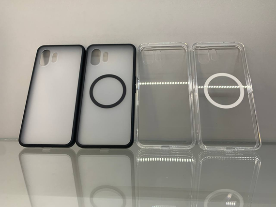 Чохол Wlons Hybrid протиударний PC+TPU для Nothing Phone 2  MagSafe Прозорий | Зображення 1