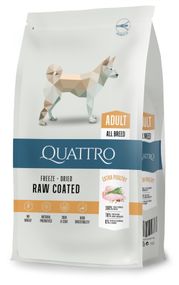 Сухий корм для собак з м'ясом птиці Quattro Adult All Breed, 12 кг