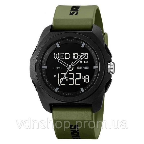 Годинники водонепроникні та протиударні SKMEI, Електронні наручні годинники чоловічі тактичні IF-16 | Зображення 1