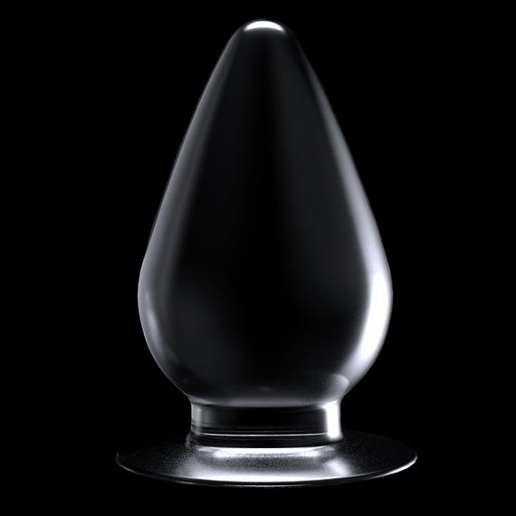 Анальна пробка - Flawless Clear Anal Plug 4.5" Clear | Зображення 3