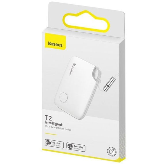 Трекер-брелок Baseus Intelligent T2 ropetype anti-loss device (ZLFDQT2-0) White | Зображення 5